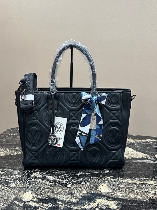 Valentino Orlandi Handbags - Valentino Orlandi Lg Quilted Tote